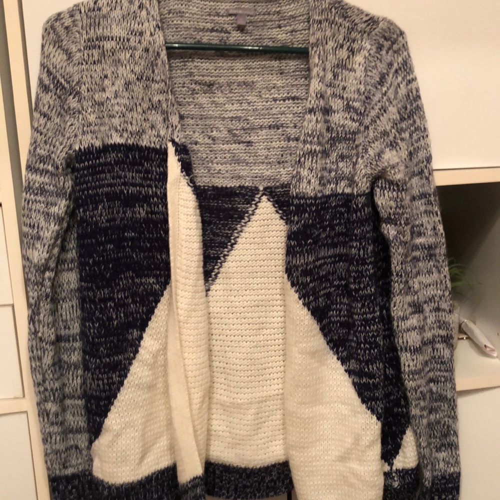 Dark blue cardigan